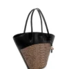 Venere extra grote geweven shopper
