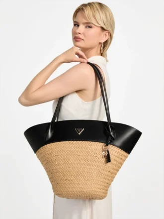 Venere grote geweven shopper