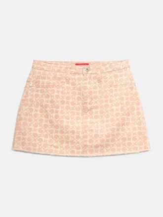 Venus Denim-rok met logo (7-14)