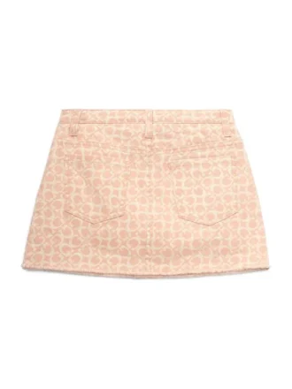 Venus Denim-rok met logo (7-14)