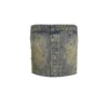 Versierd denim korset
