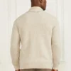 Vest van wolmix-trui