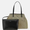 Vikky geweven stro-shopperset Vikky geweven stro-shopperset