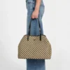 Vikky geweven stro-shopperset Vikky geweven stro-shopperset