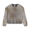 Vintage gewassen sweatshirt met ronde hals