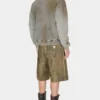 Vintage gewassen sweatshirt met ronde hals