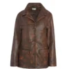 Vintage leren jas