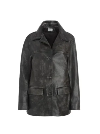 Vintage leren jas