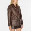 Vintage leren jas