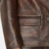 Vintage leren jas