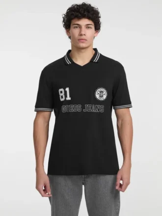 Voetbalpolo met ronde hals