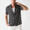 Wayco-overhemd met Peony-logo
