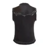 Western denim gilet