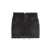 Western denim rok