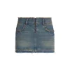 Western denim rok