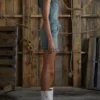Western denim gilet