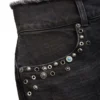 Western denim rok