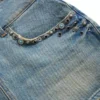 Western denim rok