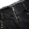 Western denim rok