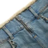 Western denim rok