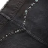 Western denim rok