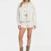 Western denim shacket Western denim shacket