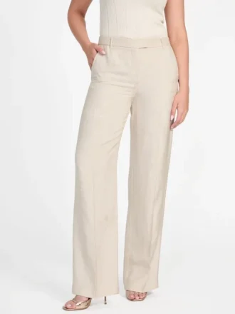 Whitney bloemenprint rechte broek