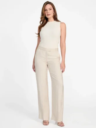 Whitney bloemenprint rechte broek