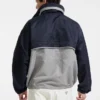 Windjack met kleurblokken