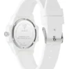 Wit analoog siliconenhorloge