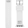 Witte siliconenband van 38-40 mm voor Apple Watch®