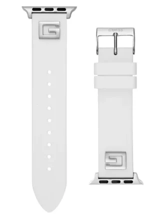 Witte siliconenband van 38-40 mm voor Apple Watch®