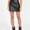 Ysaline mini-rok van imitatieleer Ysaline mini-rok van imitatieleer