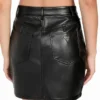 Ysaline mini-rok van imitatieleer Ysaline mini-rok van imitatieleer