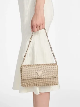 Zalina mesh-clutch
