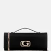 Zalina satijnen clutch met handvat