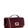 Zalina satijnen clutch met handvat