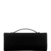 Zalina satijnen clutch met handvat