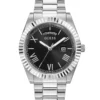Zilverkleurig analoog horloge Zilverkleurig analoog horloge