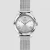 Zilverkleurig analoog horloge Zilverkleurig analoog horloge