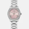 Zilverkleurig analoog horloge Zilverkleurig analoog horloge