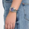 Zilverkleurig analoog horloge Zilverkleurig analoog horloge