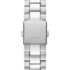 Zilverkleurig analoog horloge Zilverkleurig analoog horloge