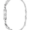 Zilverkleurig analoog horloge