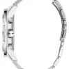 Zilverkleurig chronograafhorloge Zilverkleurig chronograafhorloge