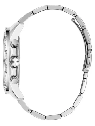 Zilverkleurig chronograafhorloge