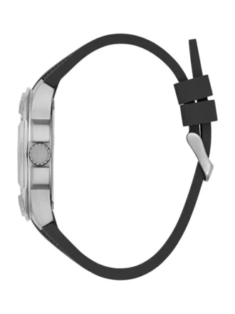 Zilverkleurig chronograafhorloge