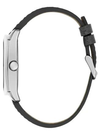 Zilverkleurig en groen multifunctioneel horloge
