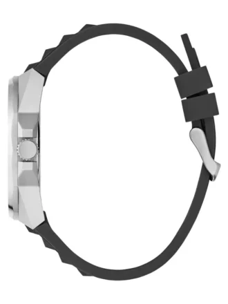 Zilverkleurig en groen multifunctioneel horloge