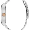 Zilverkleurig en roségoudkleurig multifunctioneel horloge Zilverkleurig en roségoudkleurig multifunctioneel horloge